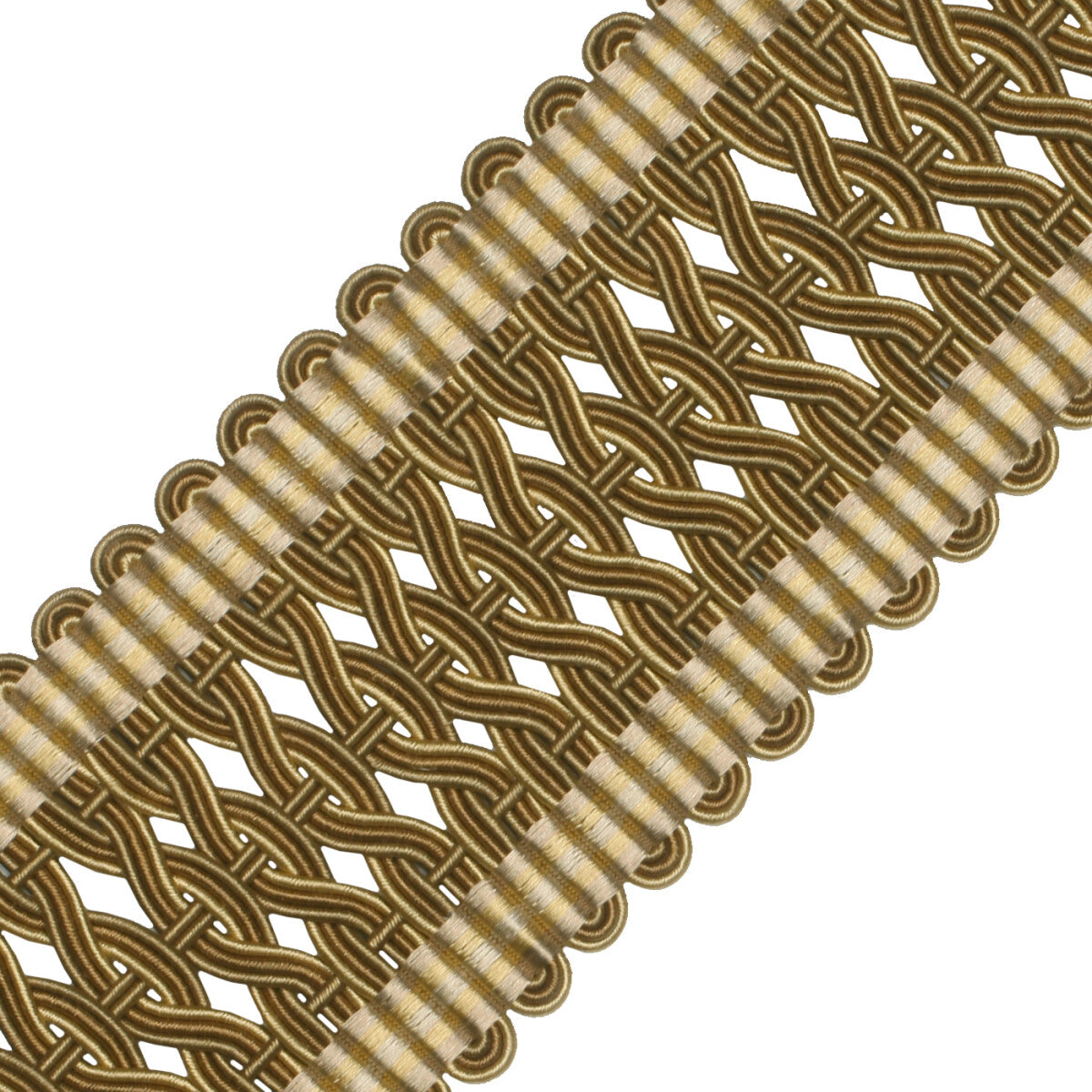2.5" Normandy Silk Crete Trim by Samuel & Sons in Nuance D'Or