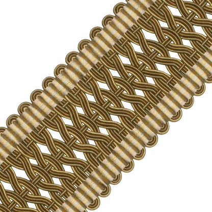2.5" Normandy Silk Crete Trim by Samuel & Sons in Nuance D'Or