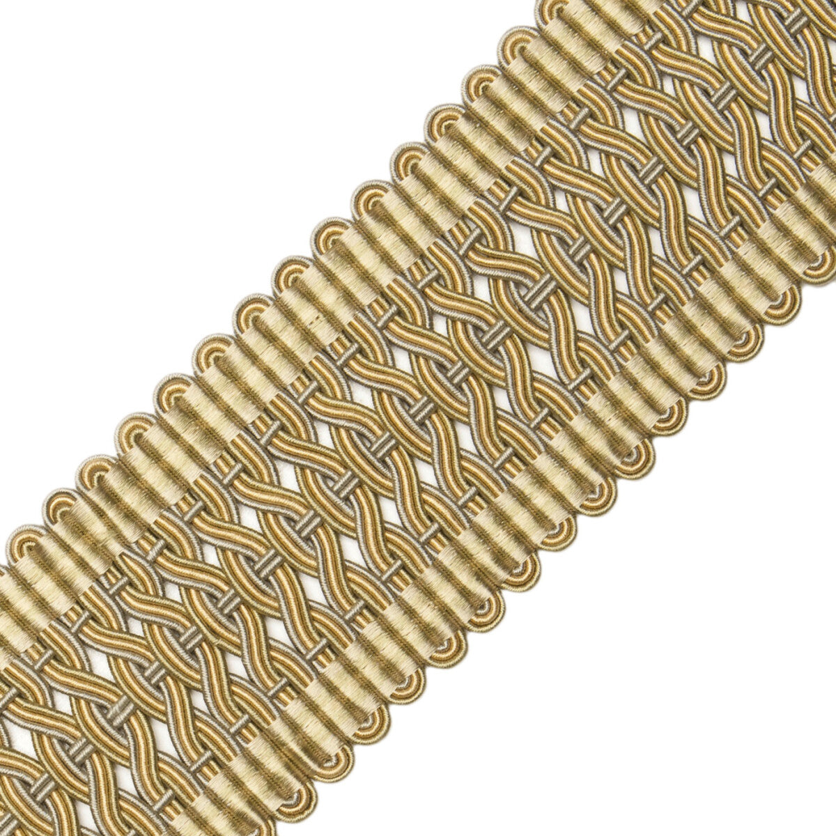 2.5" Normandy Silk Crete Trim by Samuel & Sons in Etoile