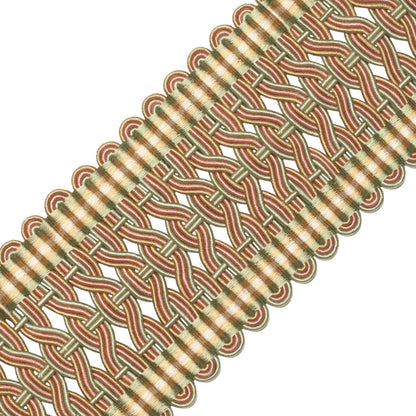 2.5" Normandy Silk Crete Trim by Samuel & Sons in Printemps