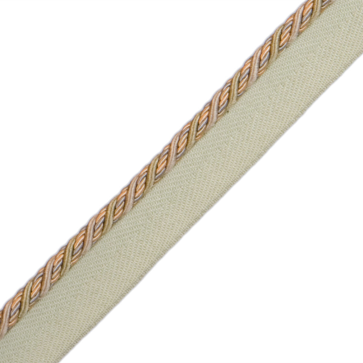 1/4" Normandy Silk Cord With Tape Trim by Samuel & Sons in Etoile