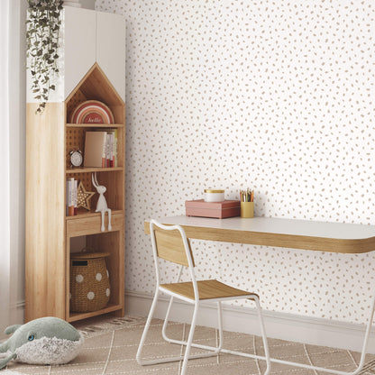 World of Imagination Polka Dot Wallpaper