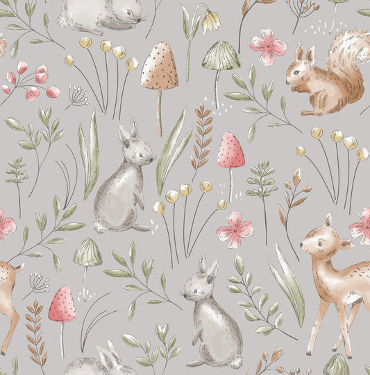 World of Imagination Forest Animals Wallpaper