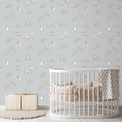 World of Imagination Safari Babies Wallpaper