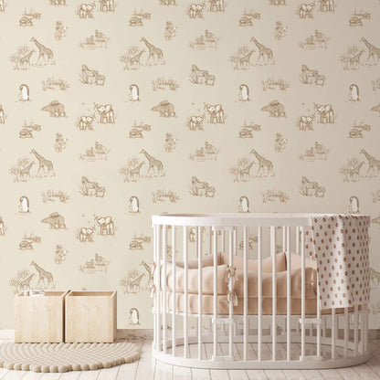 World of Imagination Safari Babies Wallpaper