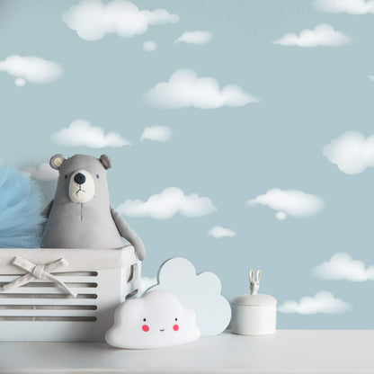 World of Imagination Cloudy Sky Wallpaper