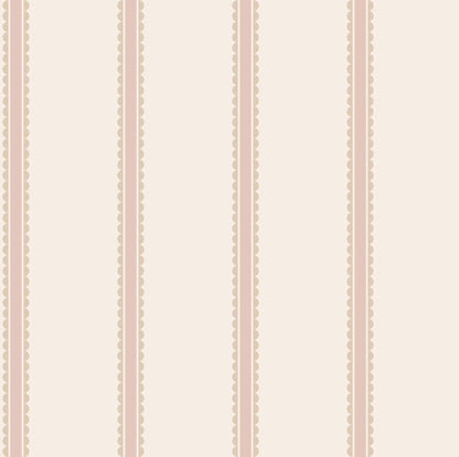 World of Imagination Bobbin Stripe Wallpaper
