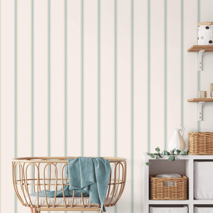 World of Imagination Bobbin Stripe Wallpaper