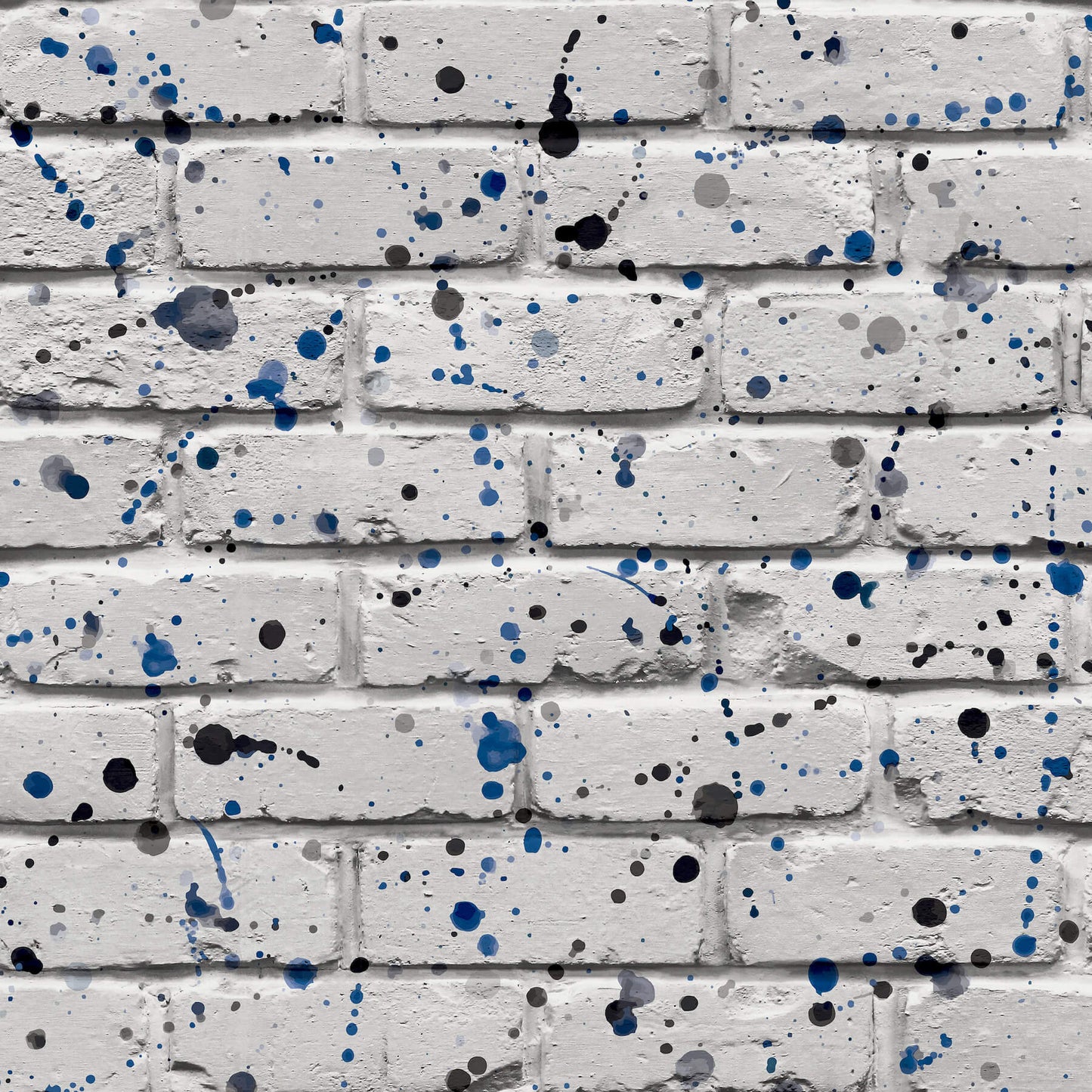 World of Imagination Splatter Wall Wallpaper