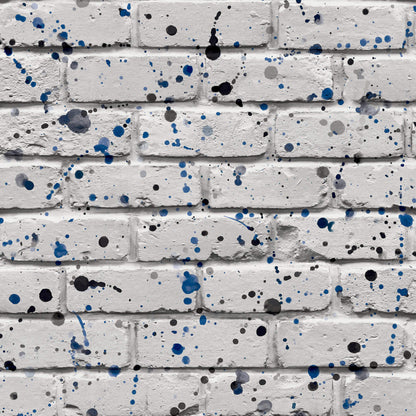World of Imagination Splatter Wall Wallpaper