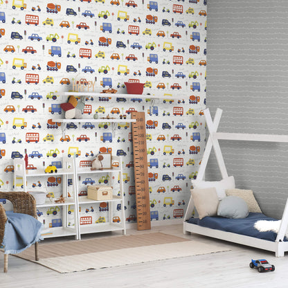 World of Imagination Road Traffic Wallpaper