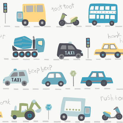 World of Imagination Road Traffic Wallpaper