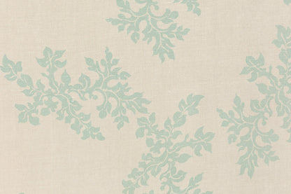 Ocean Flowers Fabric by Raoul Textiles in Sea