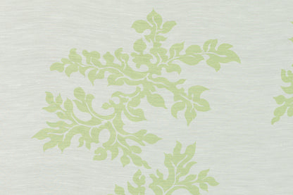 Ocean Flowers Fabric by Raoul Textiles in Olivine