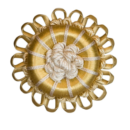 2.5" Normandy Silk Rosette by Samuel & Sons in Chiffon