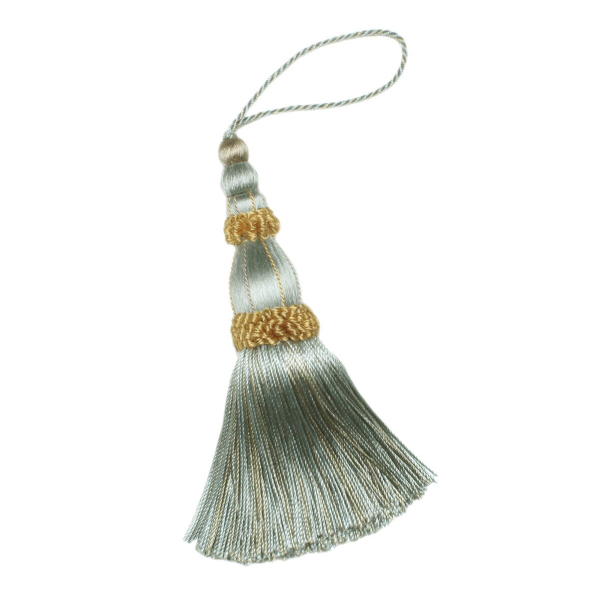 5.5" Normandy Key Tassel by Samuel & Sons in Mediterranean