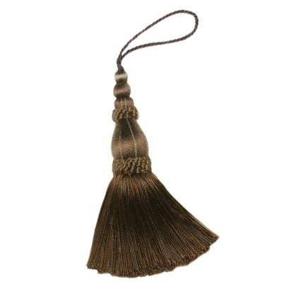 5.5" Normandy Key Tassel by Samuel & Sons in Cocoa