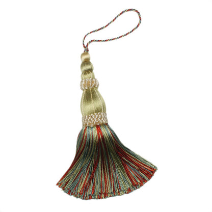 5.5" Normandy Key Tassel by Samuel & Sons in Fleurs