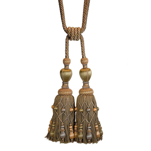 Normandy Double Tassel Tieback by Samuel & Sons in Etoile