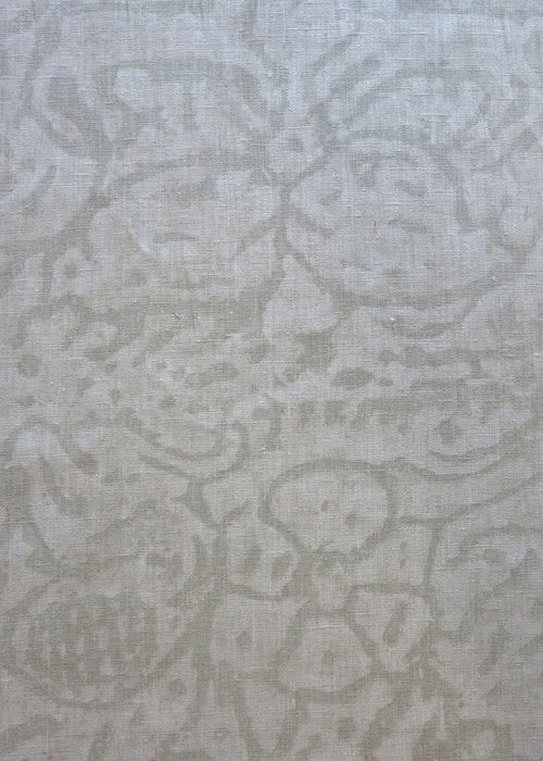 Hart & Flower Fabric by Rose Cumming in Oatcake