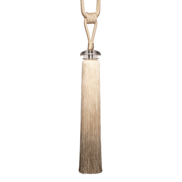 Aquarelle Single Tassel Tieback by Samuel & Sons in Sand Dunes