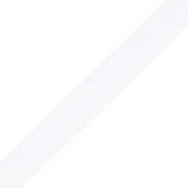 5/8" French Grosgrain Ribbon Trim by Samuel & Sons in White