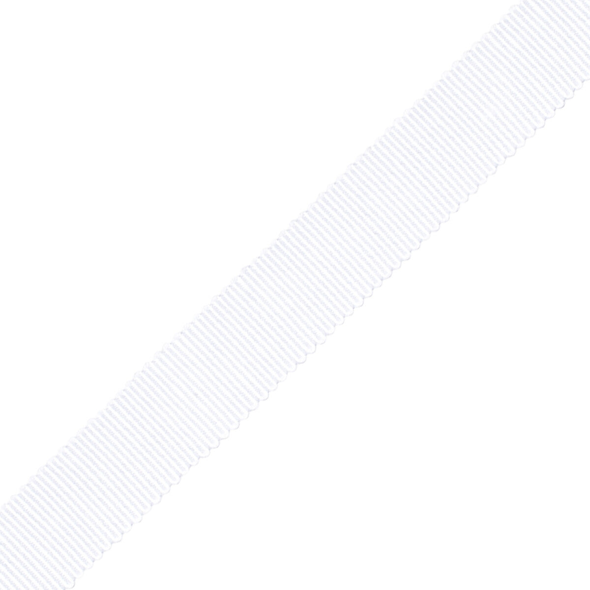 5/8" French Grosgrain Ribbon Trim by Samuel & Sons in White