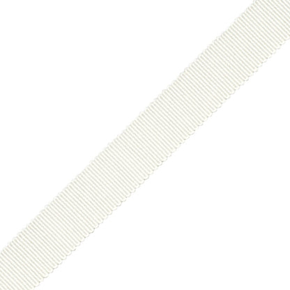5/8" French Grosgrain Ribbon Trim by Samuel & Sons in Off White