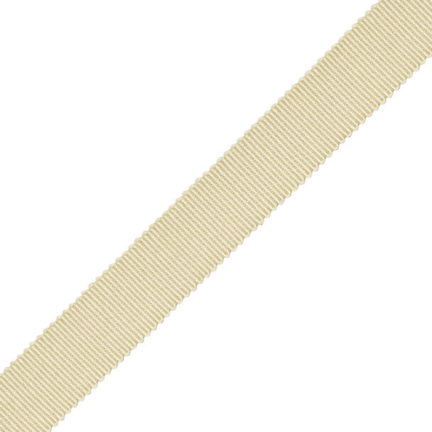5/8" French Grosgrain Ribbon Trim by Samuel & Sons in Straw