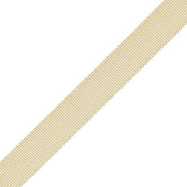 5/8" French Grosgrain Ribbon Trim by Samuel & Sons in Straw