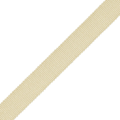 5/8" French Grosgrain Ribbon Trim by Samuel & Sons in Straw