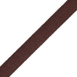 5/8" French Grosgrain Ribbon Trim by Samuel & Sons in Chocolate