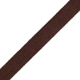 5/8" French Grosgrain Ribbon Trim by Samuel & Sons in Espresso