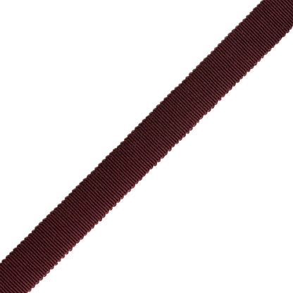 5/8" French Grosgrain Ribbon Trim by Samuel & Sons in Eggplant
