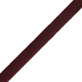 5/8" French Grosgrain Ribbon Trim by Samuel & Sons in Eggplant