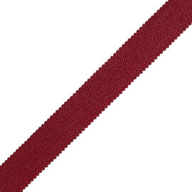 5/8" French Grosgrain Ribbon Trim by Samuel & Sons in Ruby