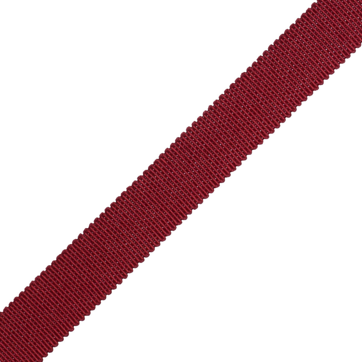5/8" French Grosgrain Ribbon Trim by Samuel & Sons in Ruby