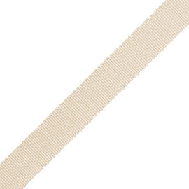 5/8" French Grosgrain Ribbon Trim by Samuel & Sons in Sand