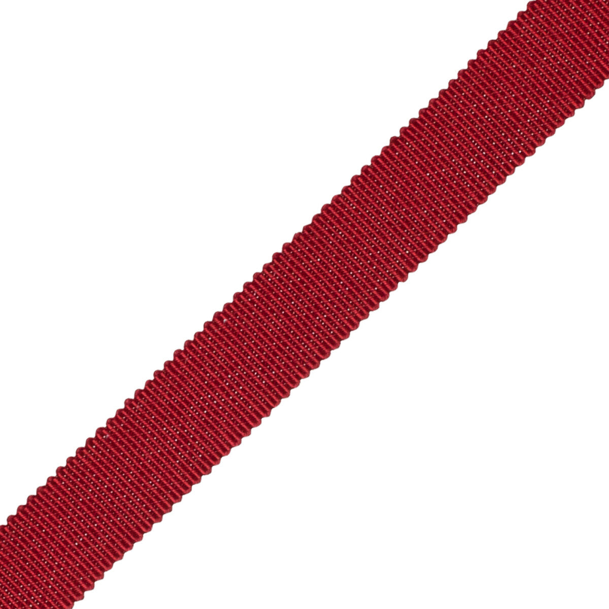 5/8" French Grosgrain Ribbon Trim by Samuel & Sons in Scarlet