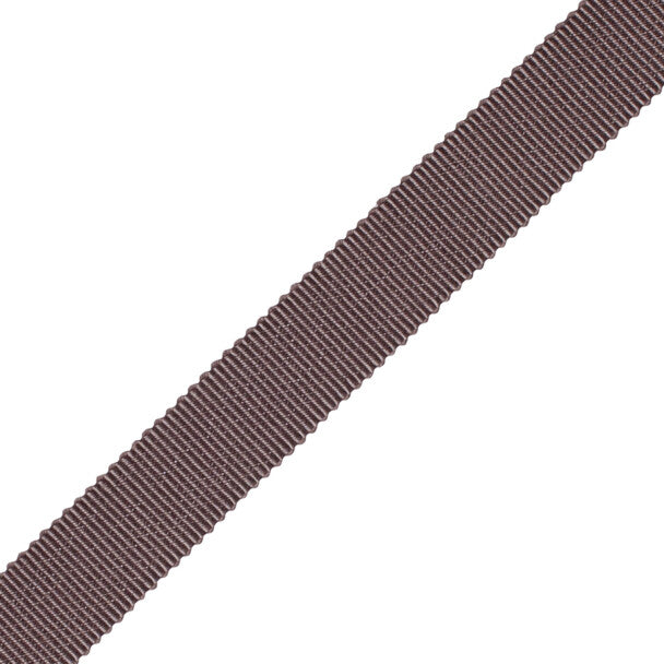 5/8" French Grosgrain Ribbon Trim by Samuel & Sons in Charcoal