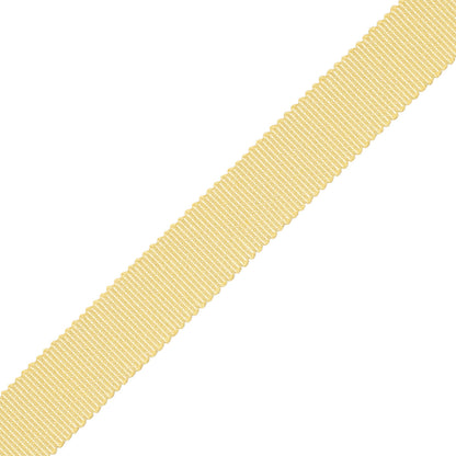5/8" French Grosgrain Ribbon Trim by Samuel & Sons in Maize