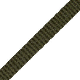 5/8" French Grosgrain Ribbon Trim by Samuel & Sons in Hunter Green
