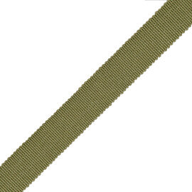 5/8" French Grosgrain Ribbon Trim by Samuel & Sons in Ivy