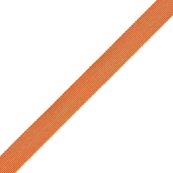 5/8" French Grosgrain Ribbon Trim by Samuel & Sons in Ginger
