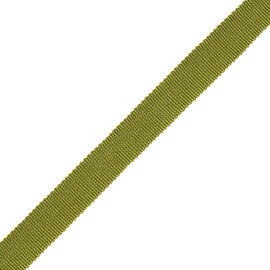 5/8" French Grosgrain Ribbon Trim by Samuel & Sons in Olive