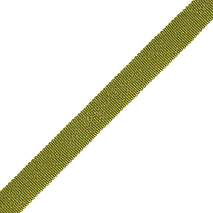 5/8" French Grosgrain Ribbon Trim by Samuel & Sons in Olive