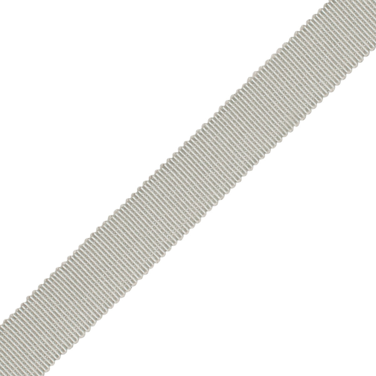 5/8" French Grosgrain Ribbon Trim by Samuel & Sons in Steel