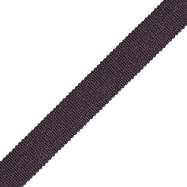 5/8" French Grosgrain Ribbon Trim by Samuel & Sons in Granite