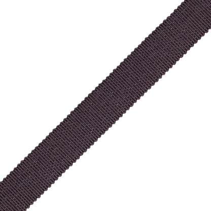 5/8" French Grosgrain Ribbon Trim by Samuel & Sons in Granite