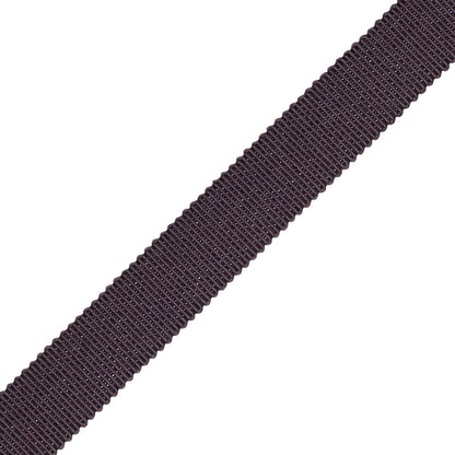 5/8" French Grosgrain Ribbon Trim by Samuel & Sons in Granite